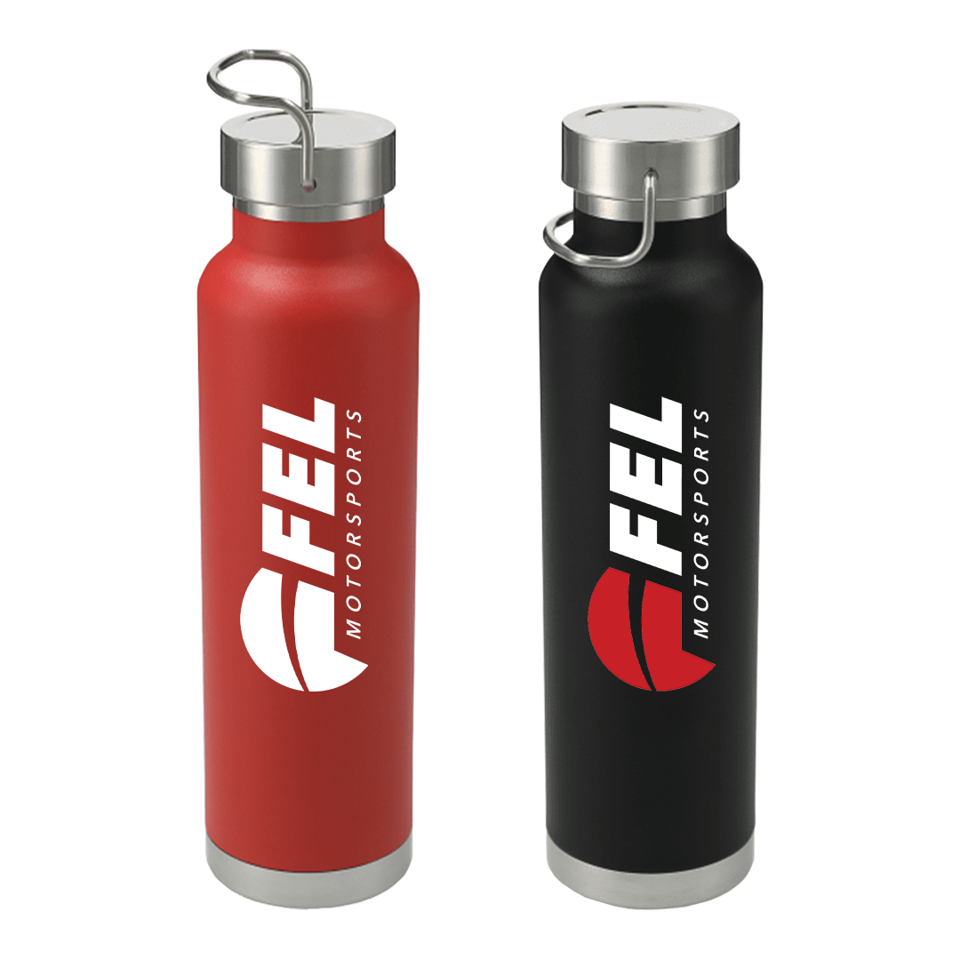 Thor x FEL Motorsports Copper Insulated Water Bottle