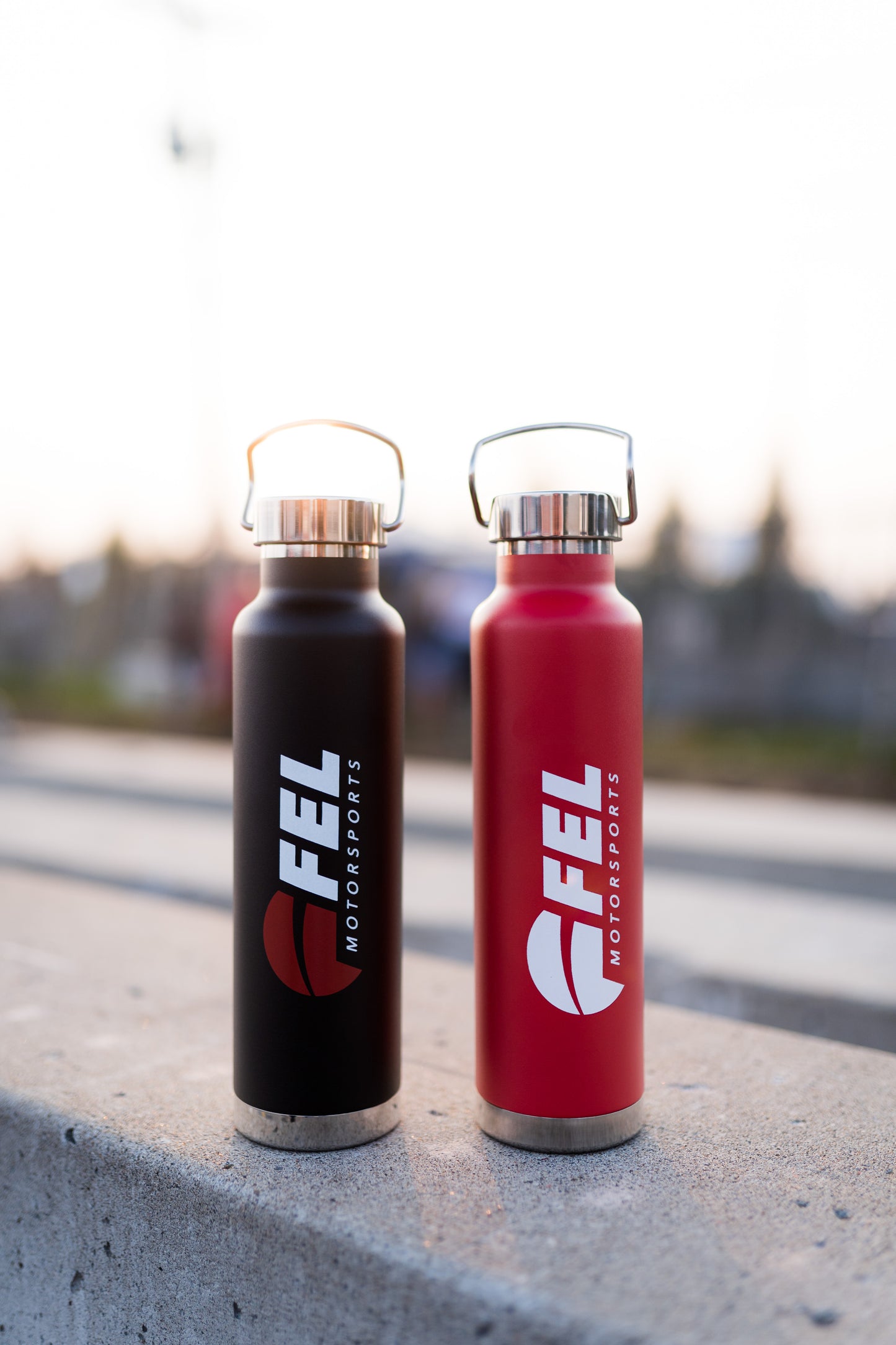 Thor x FEL Motorsports Copper Insulated Water Bottle