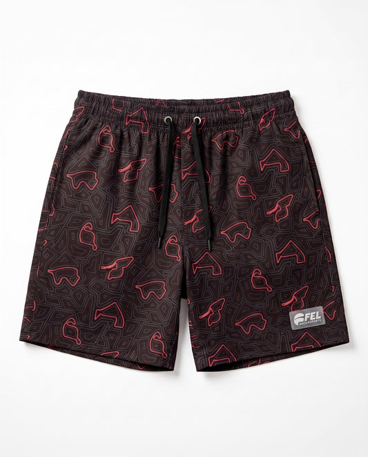 TrackPrint Swim Shorts